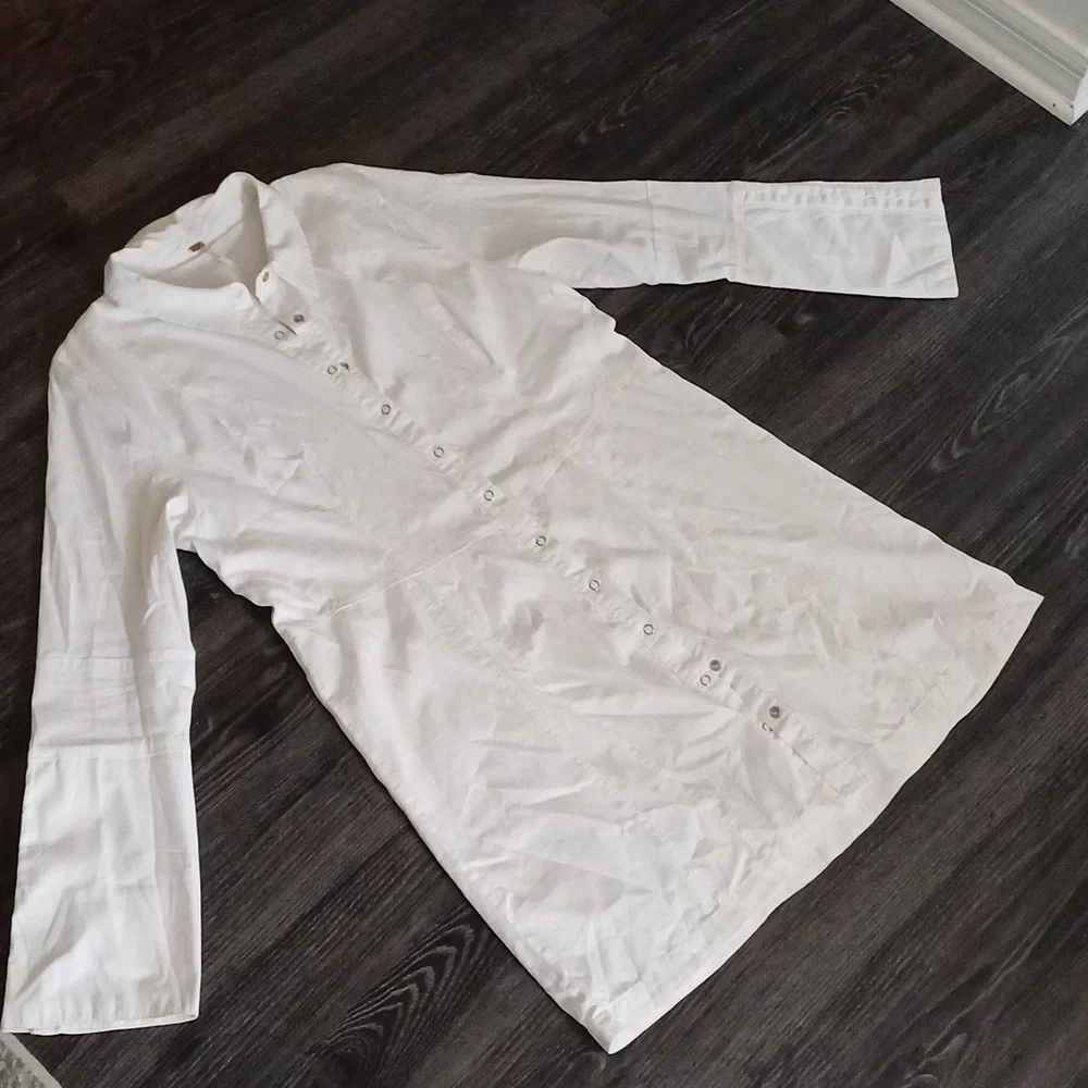 Free People White Mini Dress - Picture 4 of 16